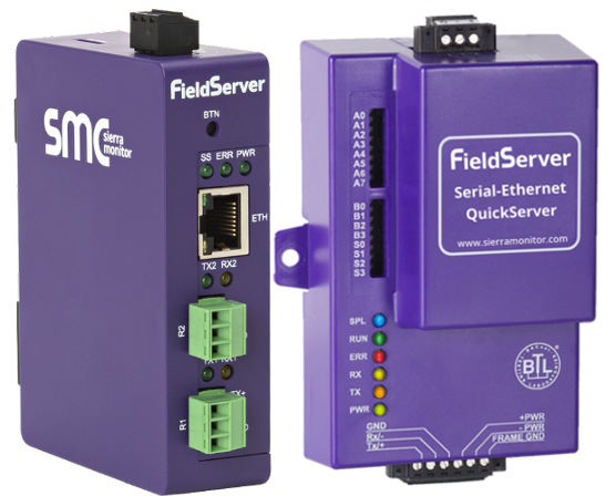 Modbus to BACnet QuickServer Gateway