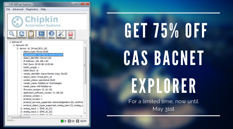 BACnet Explorer promotion