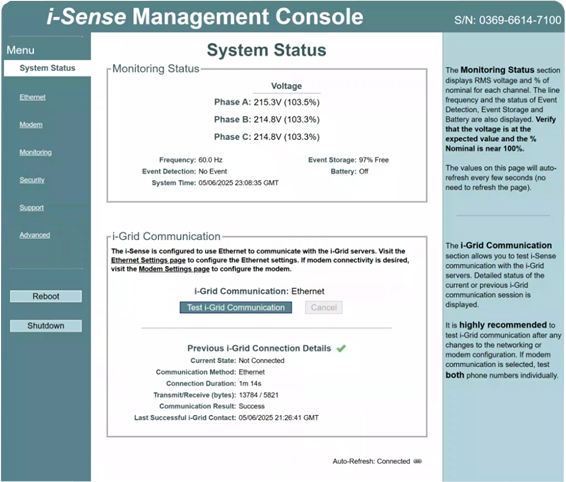 i-Sense Management Console